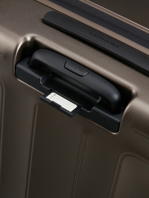 LIN'AIR Mittlerer Trolley, ausziehbar mattes Bronze - Harte Trolleys