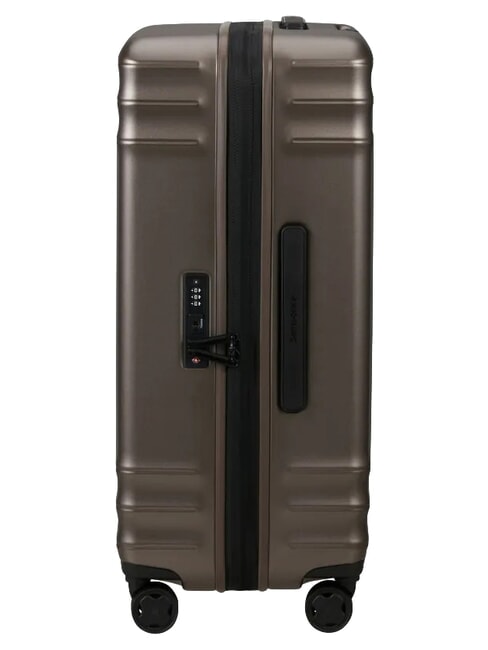 LIN'AIR Mittlerer Trolley, ausziehbar mattes Bronze - Harte Trolleys