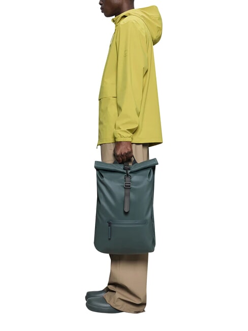 ROLLTOP RUCKSACK Gro&szlig;er wasserdichter Rucksack Mystiker - Rucks&auml;cke f&uuml;r Schule &amp; Freizeit