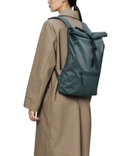 RAINS ROLLTOP RUCKSACK Gro&szlig;er wasserdichter Rucksack Mystiker - Rucks&auml;cke f&uuml;r Schule &amp; Freizeit - 2