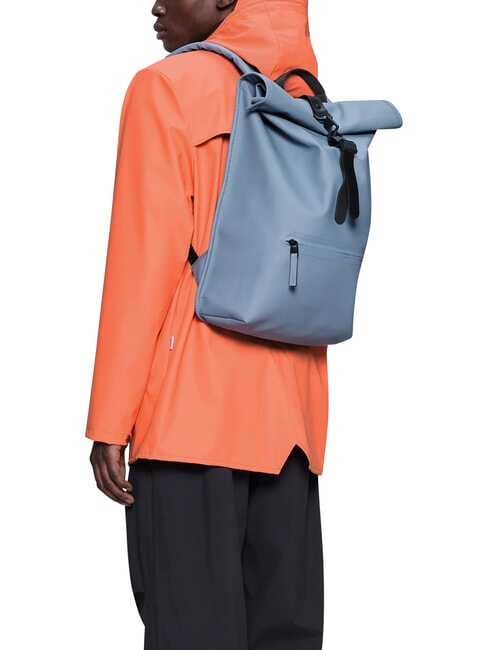 ROLLTOP RUCKSACK Rucksack blaue D&auml;mmerung - Rucks&auml;cke f&uuml;r Schule &amp; Freizeit