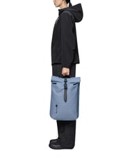 RAINS ROLLTOP RUCKSACK Rucksack blaue D&auml;mmerung - Rucks&auml;cke f&uuml;r Schule &amp; Freizeit - 5