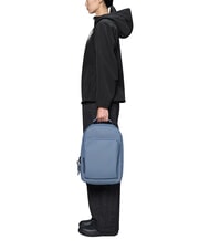 RAINS BOOK DAYPACK  Wasserdichter Rucksack blaue D&auml;mmerung - Rucks&auml;cke f&uuml;r Schule &amp; Freizeit - 5