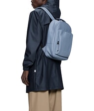 RAINS BOOK DAYPACK  Wasserdichter Rucksack blaue D&auml;mmerung - Rucks&auml;cke f&uuml;r Schule &amp; Freizeit - 2