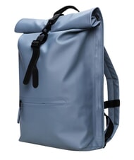 RAINS ROLLTOP RUCKSACK Gro&szlig;er wasserdichter Rucksack blaue D&auml;mmerung - Rucks&auml;cke f&uuml;r Schule &amp; Freizeit - 3