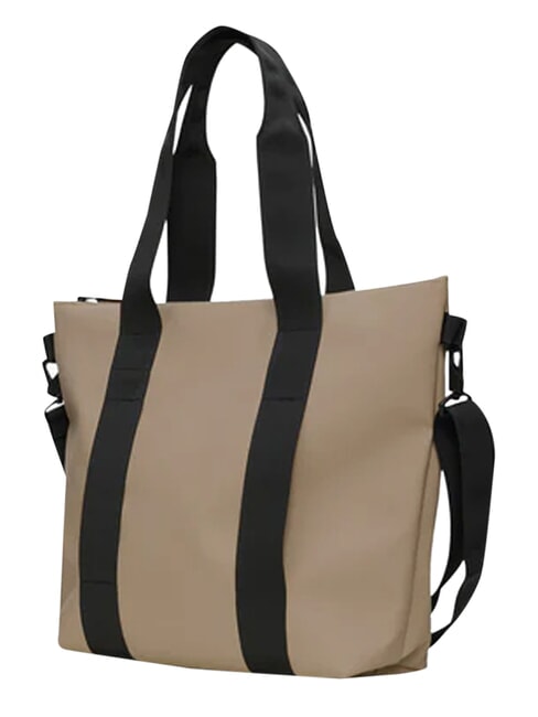TOTE BAG MINI Wasserdichte Tasche Beige - Damentaschen