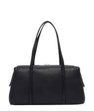 CALVIN KLEIN EMBLEM HW Umh&auml;ngetasche auf Schwarz - Damentaschen - 3