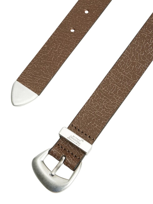 TJW SEASONAL COOL Lederg&uuml;rtel dunkles Hochlandkhaki - G&uuml;rtel