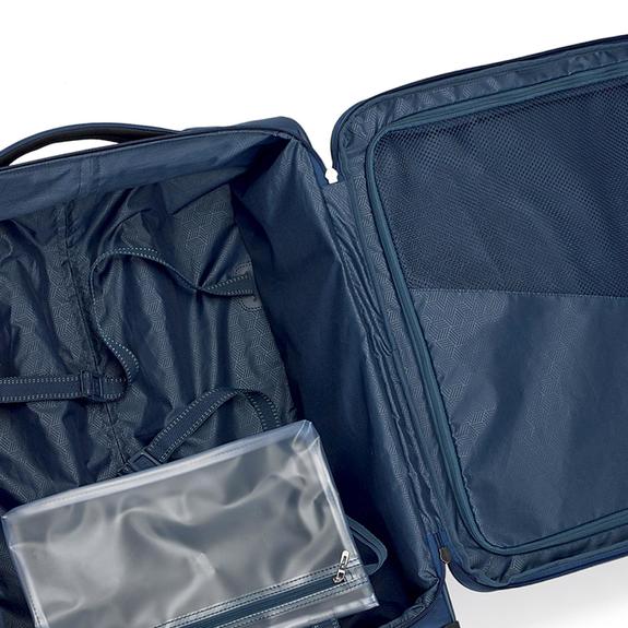Trolley ACTION-Linie, Handgep&auml;ck, erweiterbar Blau - Handgep&auml;ck