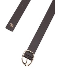 TOMMY HILFIGER TH SCULPT Lederg&uuml;rtel brauner Fondant - G&uuml;rtel - 4