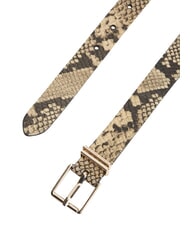 TOMMY HILFIGER TH SQUARE Lederg&uuml;rtel Schlange - G&uuml;rtel - 4