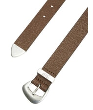 TOMMY HILFIGER TJW SEASONAL COOL Lederg&uuml;rtel dunkles Hochlandkhaki - G&uuml;rtel - 2