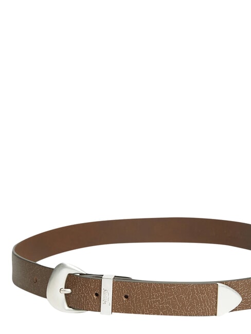 TJW SEASONAL COOL Lederg&uuml;rtel dunkles Hochlandkhaki - G&uuml;rtel