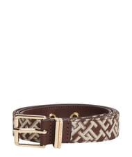 TOMMY HILFIGER TH SQUARE G&uuml;rtel klassisches Khaki - G&uuml;rtel - 3