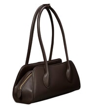 CALVIN KLEIN EMBLEM TRIO Umh&auml;ngetasche k&ouml;stliches/antikes Silber - Damentaschen - 3