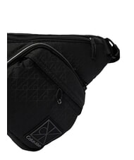CALVIN KLEIN EMBLEM AOP Umh&auml;ngetasche auf Schwarz - Umh&auml;ngetaschen Herren - 4