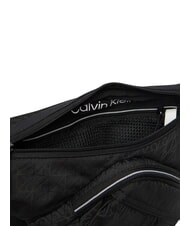 CALVIN KLEIN EMBLEM AOP Umh&auml;ngetasche auf Schwarz - Umh&auml;ngetaschen Herren - 5