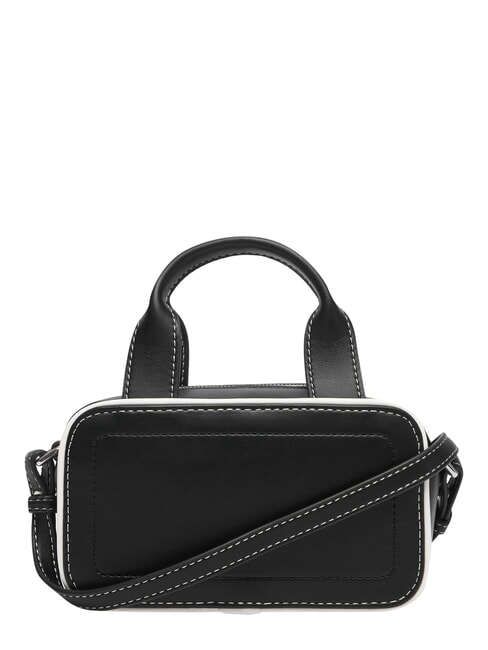 CONTRAST CK Mini-Handtasche mit Schulterriemen auf Schwarz - Damentaschen