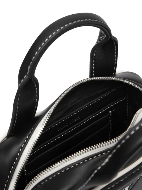 CONTRAST CK Mini-Handtasche mit Schulterriemen auf Schwarz - Damentaschen