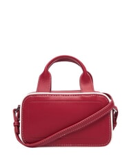 CALVIN KLEIN CONTRAST CK Mini-Handtasche mit Schulterriemen Bordeaux-Wein - Damentaschen - 3