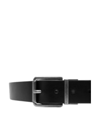 CALVIN KLEIN CASUAL ROLLER Wendbarer Lederg&uuml;rtel schwarz/ck dunkelbraun/antik s - G&uuml;rtel - 3