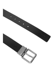 CALVIN KLEIN CASUAL ROLLER Wendbarer Lederg&uuml;rtel schwarz/ck dunkelbraun/antik s - G&uuml;rtel - 4