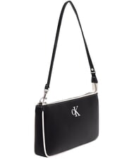 CALVIN KLEIN CONTRAST CK Umh&auml;ngetasche auf Schwarz - Damentaschen - 2