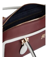 TOMMY HILFIGER TH GRACE Umh&auml;ngetasche Samtbraun - Damentaschen - 4
