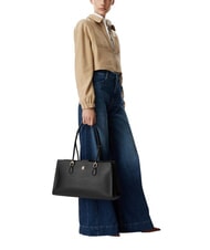 TOMMY HILFIGER TH GRACE Schultertasche Schwarz - Damentaschen - 2
