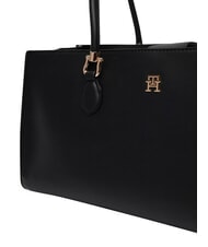 TOMMY HILFIGER TH GRACE Schultertasche Schwarz - Damentaschen - 5