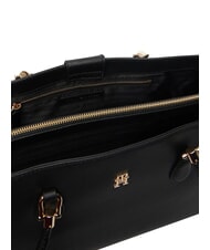 TOMMY HILFIGER TH GRACE Schultertasche Schwarz - Damentaschen - 6