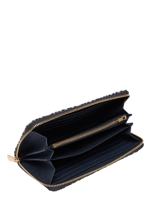 TH ICON Rei&szlig;verschluss-Geldb&ouml;rse blau mono - Brieftaschen Damen