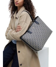 TOMMY HILFIGER TH ICON Schulter-Eink&auml;ufer blau mono - Damentaschen - 2