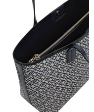 TOMMY HILFIGER TH ICON Schulter-Eink&auml;ufer blau mono - Damentaschen - 4
