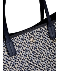 TOMMY HILFIGER TH ICON Schulter-Eink&auml;ufer blau mono - Damentaschen - 5