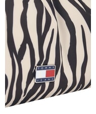 TOMMY HILFIGER TJW ICON Umh&auml;ngetasche Zebramuster-Zeitungspapier - Damentaschen - 5