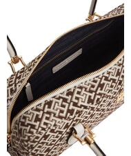 TOMMY HILFIGER TH GRACE Schultertasche, Koffertasche neutral mono - Damentaschen - 4