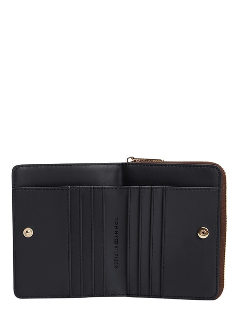 TH ICON Kleine Geldb&ouml;rse mit Rei&szlig;verschluss neutral mono - Brieftaschen Damen