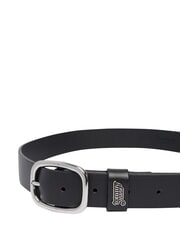 TOMMY HILFIGER TJW OVAL Lederg&uuml;rtel Schwarz - G&uuml;rtel - 2