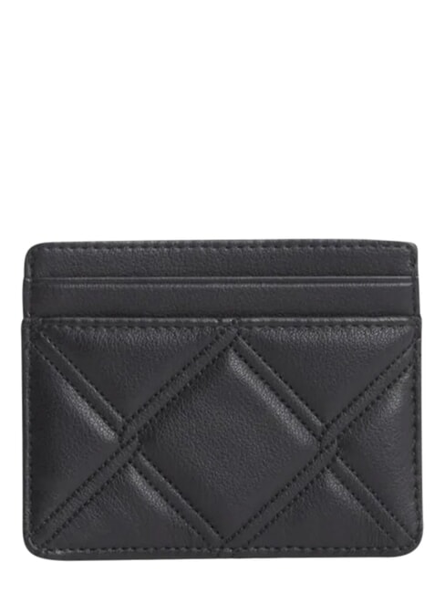 TH FEMININE Flacher Kartenhalter Schwarz - Brieftaschen Damen