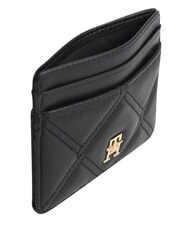 TOMMY HILFIGER TH FEMININE Flacher Kartenhalter Schwarz - Brieftaschen Damen - 3