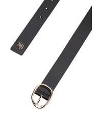 TOMMY HILFIGER TH SCULPT Lederg&uuml;rtel Schwarz - G&uuml;rtel - 2