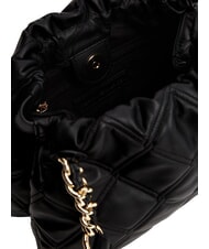 TOMMY HILFIGER TH FEMININE Gesteppte Schultertasche Schwarz - Damentaschen - 4