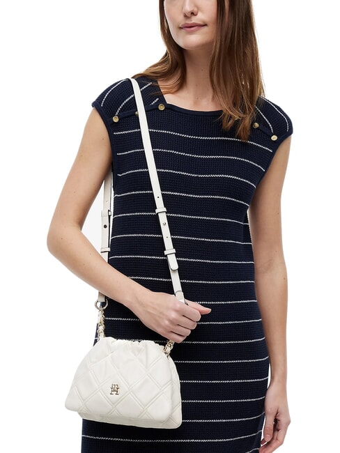 TH FEMININE Umh&auml;ngetasche weiche Creme - Damentaschen
