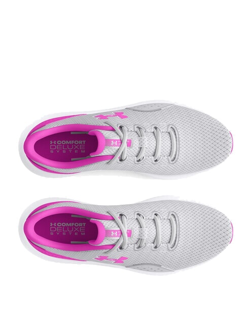 CHARGED SURGE 4 Turnschuhe Wei&szlig; - Damenschuhe
