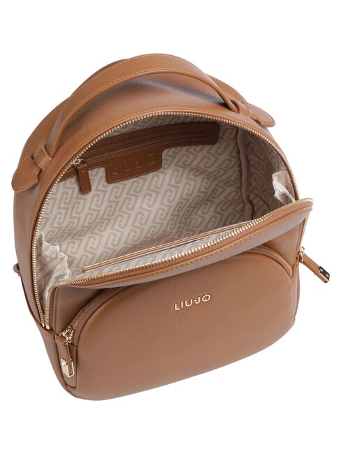 MANHATTAN Rucksack mit Vordertasche Wildleder- - Damentaschen