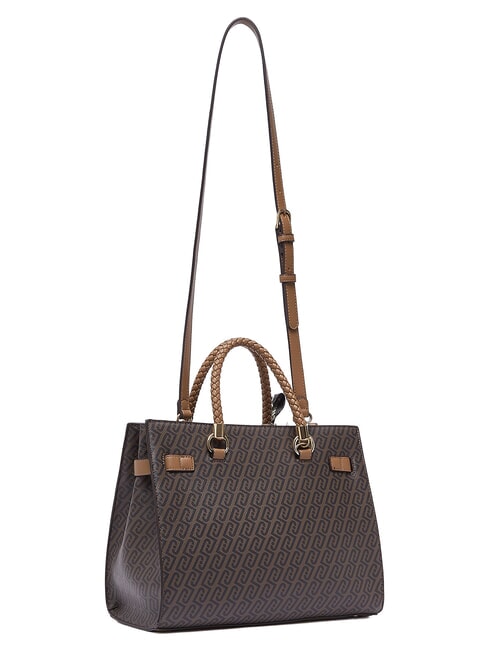 MANHATTAN Handtaschen-Shopper mit Schulterriemen Wildleder- - Damentaschen