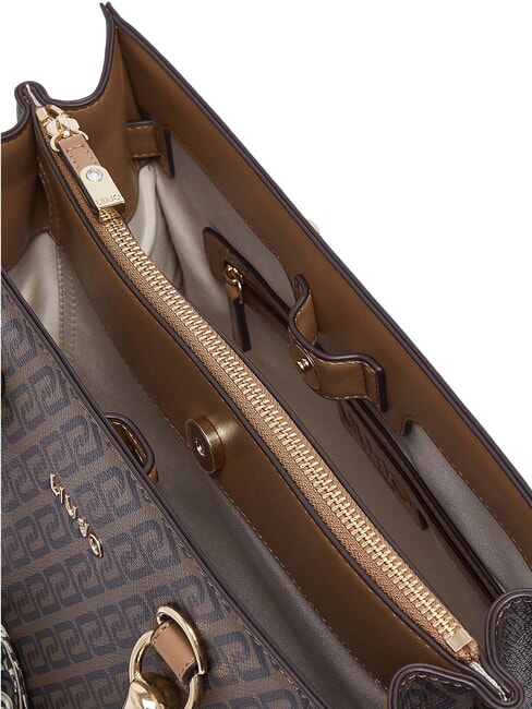 MANHATTAN Handtaschen-Shopper mit Schulterriemen Wildleder- - Damentaschen
