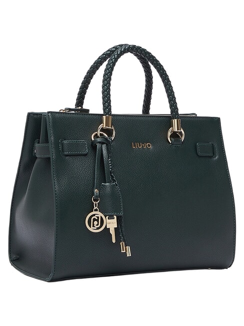 MANHATTAN Handtaschen-Shopper mit Schulterriemen Wald - Damentaschen