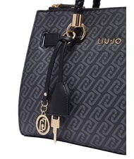 LIUJO MANHATTAN Handtasche mit Schulterriemen SCHWARZ - Damentaschen - 5